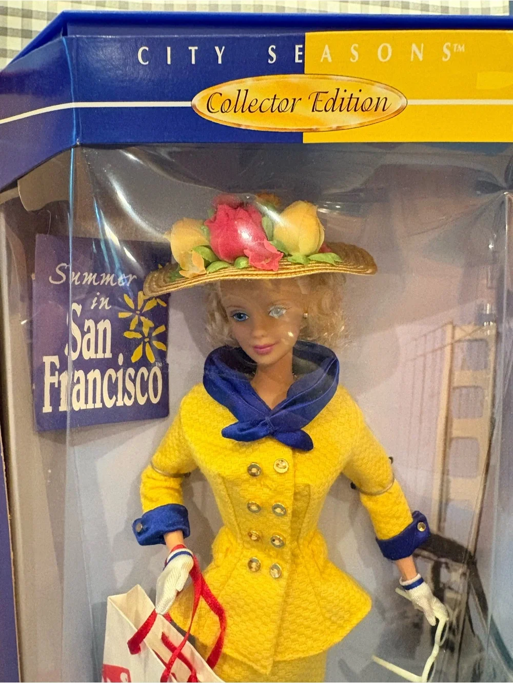 Barbie City Seasons Collector Edition Summer in San Francisco Doll 1998 NIB
